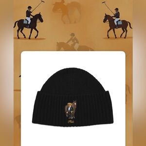 Polo Bear Equestrian Beanie